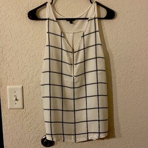 Black and White tank top from Express!